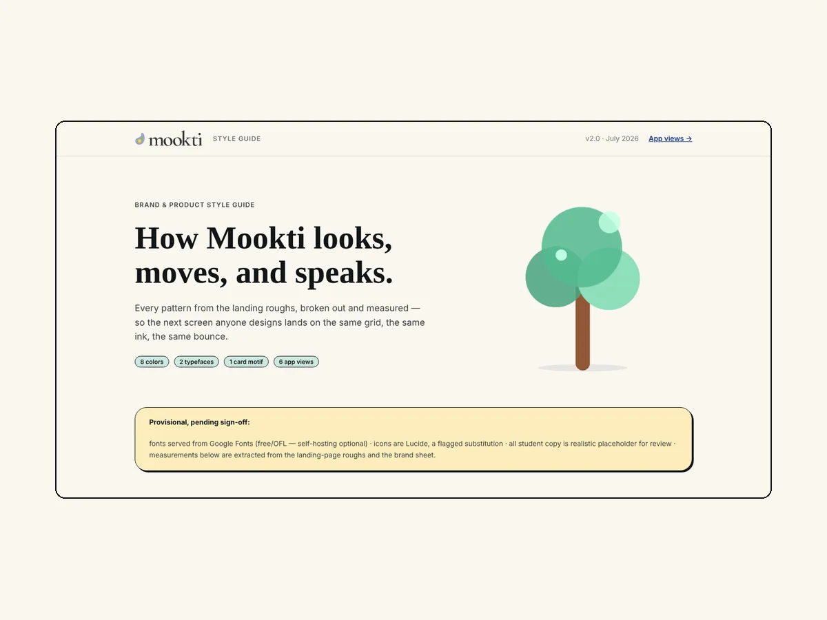 Jul 2026: style guide v2